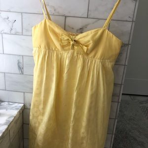 BCBG yellow sundress